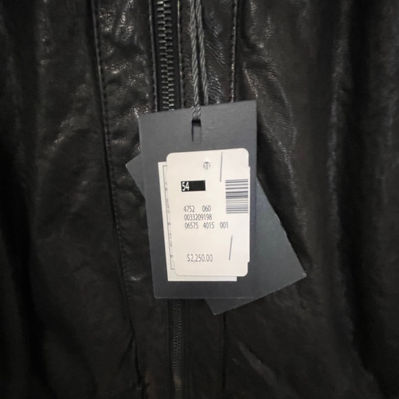 Z Zegna New Men’s Leather Jacket - Picture 3 of 9